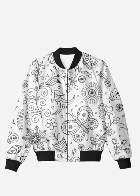 Bomber Jacket - White